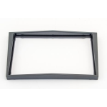 Mascherina doppio din Opel colore grigio scuro