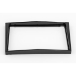 Mascherina doppio din Opel colore nero shiny