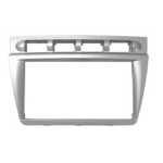 Mascherina doppio din Kia Picanto 2006>2008 - colore silver