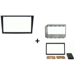 Kit doppio din Opel colore fumo di Londra CON CESTELLO