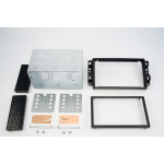 kit con fascia metallica doppio iso+ mascherina doppio iso Chevrolet Captiva,Epica,Aveo