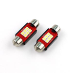 COPPIA LED 12/24 VOLT SILURO 36MM 6 SMD