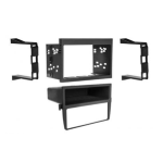 Kit adattatore doppio din Porsche 911 (996) 1999-2005 , Boxter (986) 1997-2004