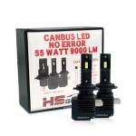 KIT LED 9/32 VOLT H7 55 WATT 9000 LUMEN, ANABAGLIANTE - ABBAGLIANTE - FENDINEBBIA CAN BUS