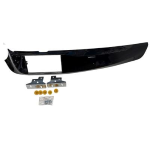 Kit doppio din Alfa Romeo Giulietta 2010> colore nero,completo di finitura cruscotto