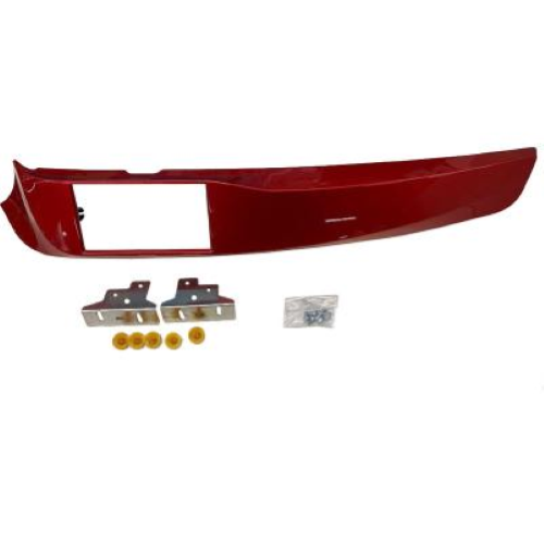 Happy Sound: Accessori autoradio > MASCHERINE > - Kit doppio din Alfa Romeo  Giulietta 2010> colore rosso,completo di finitura cruscotto