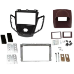 Kit doppio iso Ford Fiesta 2008 colore nero lucido con cupola rossa