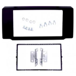 Kit doppio din Renault Trafic 2022>,  Nissan Primastar 2022> per veicoli senza navigatore originale, profondità massima 50mm