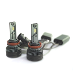 KIT LED PROFESSIONALE ALTA LUMINOSITA' 12 VOLT H8/H8/H11 - 55 WATT REALI - SUPER CAN BUS- 18000 LUMEN