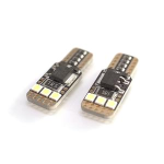 Coppia lampade a led SUPER CAN BUS NO ERROR, FIAT NO ERROR, 12 volt 5 WATT REALI T10 W5W 6 led alta luminosità 6000k