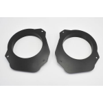 Coppia supporti altoparlanti 165 mm porte anteriori Fiat, Citroen, Toyota, Peugeot