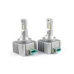 KIT A LED CUSTOM D3S D3R - 6000K - 8000 LUMEN - 35W - CONNETTORE ORIGINALE - NO ERROR