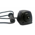 Telecamera professionale IP67 12/24 volt con infrarossi nera connettore a vite 4 pin