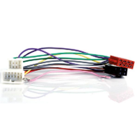 Adattatore iso Toyota(eccetto Aygo),yaris,Daihatsu,Sirion 08>, Citroen C1 14>, Peugeot 107 14>, Subaru Justy 08>,prius,Trezia 11>, Outback 12>, Legacy 12>