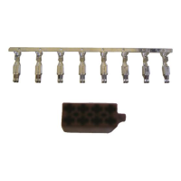 10pz connettore marrone iso 8 poli altoparlanti