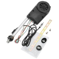 Antenna elettrica automatica stelo 85 cm nero