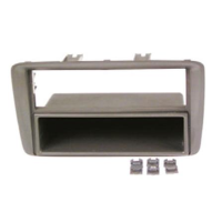 Mascherina doppio iso Fiat Panda 2003> con cassettino