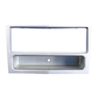 Mascherina Opel Astra H 2004>, Zafira 2005> - colore silver mat