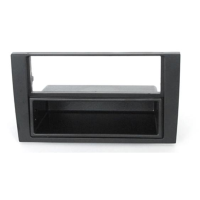 Mascherina doppio iso Audi A4 2007,Seat Exeo con cassetto