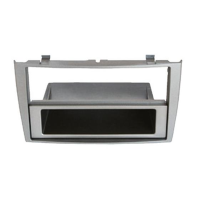 Mascherina doppio din Peugeot 308 con cassettino