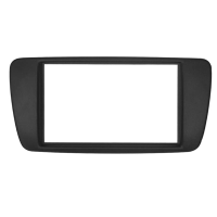 Mascherina doppio din Seat Ibiza 2008> - colore nero metaallizzato