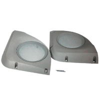 Tasche anteriori + griglie per Ap.165mm Fiat Punto 99 colore grigio