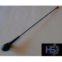 Antenna da tetto Fiat,Alfa,Lancia inclinazione 0-90°,stelo 35 cm con cavo