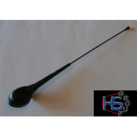 Antenna da tetto base ovale Fiat,Alfa,Lancia,inclinazione 0-90°,stelo 24cm senza cavo