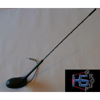 Antenna da tetto inclinazione 60°,stelo 35 cm Citroen,Renault,Peugeot con cavo