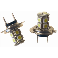 Lampada led H7 12 volt 13 smd bianchi
