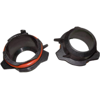 COPPIA ADATTATORI H7 PER BMW E 39,OPEL ASTRA G