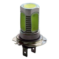 COPPIA LED 12 VOLT H7 5 MAXI LED BIANCO FREDDO