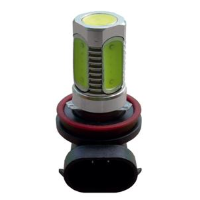 COPPIA LED 12 VOLT H11 5 MAXI LED BIANCO FREDDO