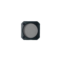 Coppia griglie 100 mm nere con rete