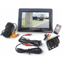 KIT MONITOR 7'' CON TELECAMERA ESTERNA INFRAROSSI NERA