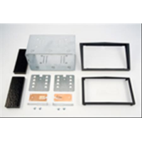Kit doppio din Opel Astra H 04> Nero