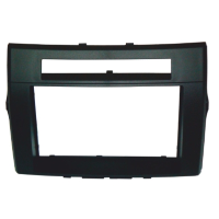 Mascherina doppio din Toyota Corolla Verso 2005> - colore nero