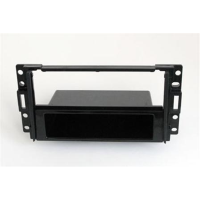 Mascherina doppio iso Chevrolet Corvette dal 2005 al 2007,Hummer H3,Saab 9.7 con cassettino