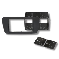 Kit doppio din Seat Ibiza 2008> - colore nero antracite