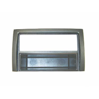 Mascherina doppio iso Skoda Fabia 03>07  con cassettino