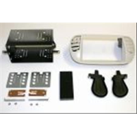 Kit doppio din Fiat 500,colore bianco perla,completo di  bocchette dell'aria