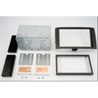 Kit doppio din Fiat Idea colore nero