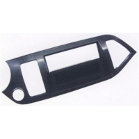 Mascherina doppio din Kia Picanto 2011(chiave standard)con cassetto