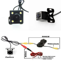 TELECAMERA NERA DA ESTERNO CON illuminazione a led con linee guida