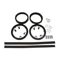 Kit supporti universali 165mm alfa,audi,fiat,lancia,mini,opel,skoda,sukuki,toyota,seat