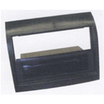 Mascherina doppio din Fiat Ducato 2011 , Peugeot Boxer 2014 colore nero lucido con cassetto per modelli usciti con autoradio originale