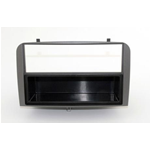 Mascherina nera Alfa 147 doppio iso con cassetto