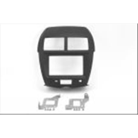 Kit doppio din Citroen C4 Aircross 2012>,Peugeot 4008 2012>Mitsubishi ASX 2013 nero lucido
