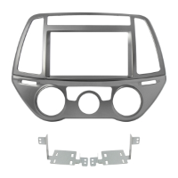 Mascherina DOPPIO DIN Hyundai I-20 2012> AUTO SENZA AUTORADIO D'ORIGINE
