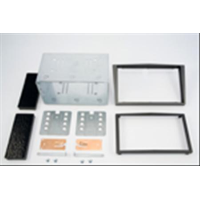 Kit doppio din Opel colore dark grey CON CESTELLO